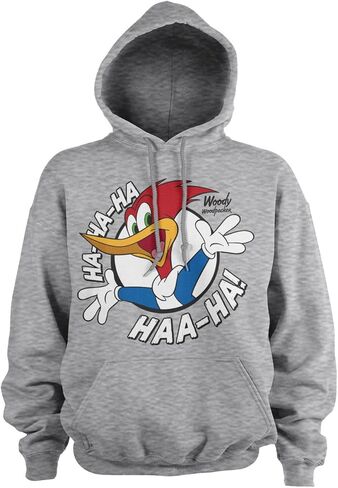 Woody Woodpecker Officially Licensed Woody Woodpecker HAHAHA Hoodie in Saudi Arabia