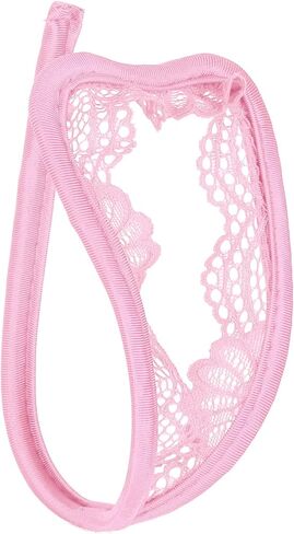 Sxiwei Men's C-String Bulge Pouch Sheath Underwear Open Front Thong G-String Sissy Panties Underpants in Saudi Arabia