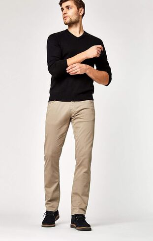 Mavi Men's Matt Classic Mid-Rise Relaxed Straight-Leg Pants in Saudi Arabia