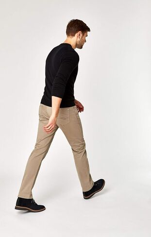 Mavi Men's Matt Classic Mid-Rise Relaxed Straight-Leg Pants in Saudi Arabia