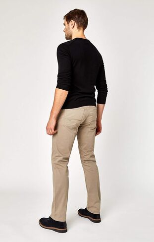 Mavi Men's Matt Classic Mid-Rise Relaxed Straight-Leg Pants in Saudi Arabia