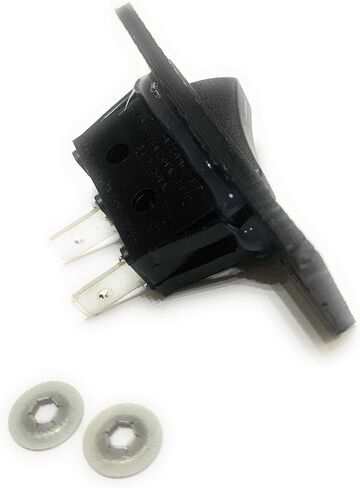 12200039 Replacement Black Fan Rocker Switch Compatible With Whirlpool Jenn-Air Cooktops in Saudi Arabia