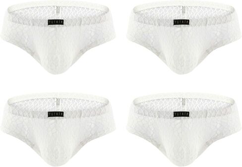 WINDAY Men Briefs Lace Silk Low Rise Bikini Briefs and Breathable Underwear B175 in Saudi Arabia