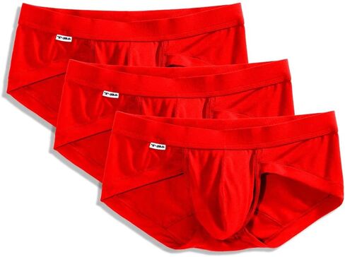 TBô Men’s Brief 3-Pack - TBô The Most Comfortable Bamboo Underwear with Bulge Enhancing Pouch in Kuwait