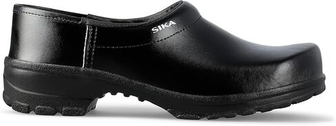 Sika Footwear Birchwood Comfort Work Clog, Slip Resistant Shoes for Nursing and Chef, Men, Black, Size - 46 in Saudi Arabia