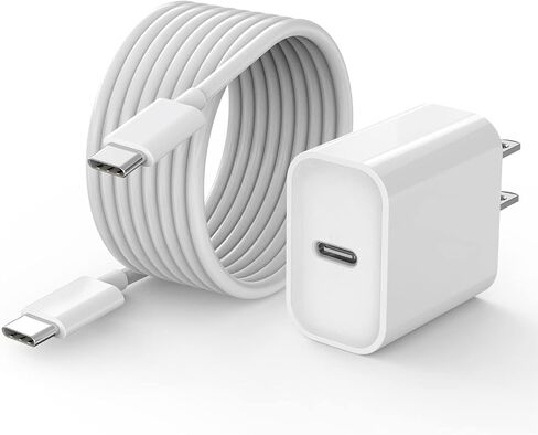 iPad Charger, 20W PD Super Quick USB C Fast Charger [Apple MFi Certified] iPad Pro Charger with 10FT USB C Cable for iPad Pro 12.9/11 inch 2022/2021/2020/2018, iPad Air 5/4th, iPad Mini 6th, iPad 10th in Saudi Arabia