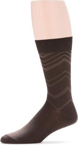 Perry Ellis Portfolio Men's Microfiber Luxury Socks, Chevron in Saudi Arabia
