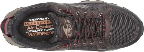 حذاء Skechers USA للرجال Selmen-Cormack مقاوم للماء ذو ​​مظهر منخفض ومقاوم للماء برباط مع مقدمة قبعة أكسفورد in Saudi Arabia