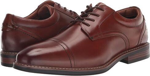 Nunn Bush Men's Centro Flex Cap Toe Oxford Dress Casual Leather Comfortable Lace Up in Saudi Arabia