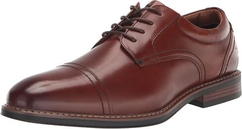Nunn Bush Men's Centro Flex Cap Toe Oxford Dress Casual Leather Comfortable Lace Up in Saudi Arabia