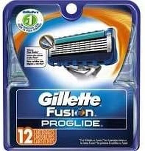 مجموعة فيوجن بروجلايد من جيليت - 12 خرطوشة لإعادة التعبئة in Kuwait