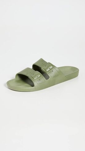 Freedom Moses Women's Moses Two Band Slides in Kuwait