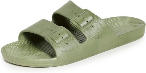 Freedom Moses Women's Moses Two Band Slides in Kuwait