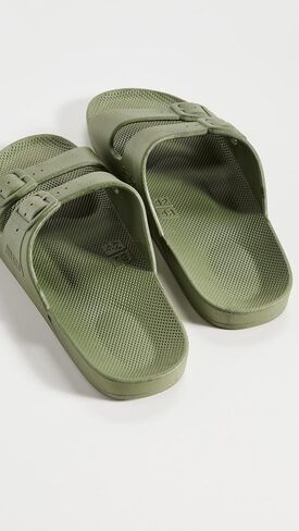 Freedom Moses Women's Moses Two Band Slides in Kuwait