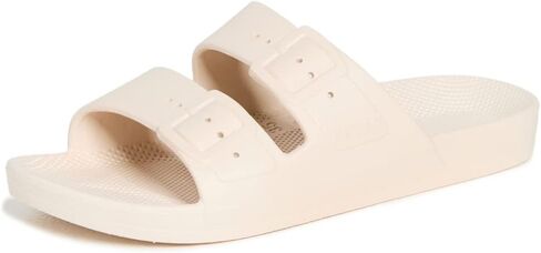 Freedom Moses Women's Moses Two Band Slides in Kuwait