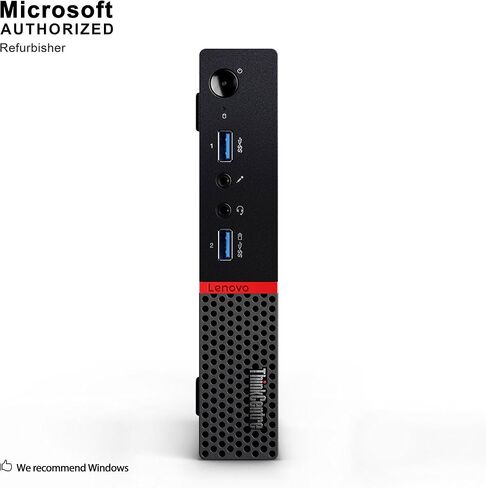 Lenovo Think Center M700 Tiny Desktop PC,Intel Quad Core I5-6500T 2.5GHz up to 3.1G,8GB,512GB SSD,WiFi,BT 4.0,HDMI,USB 3.0,DP Port,W10P64 (Renewed) in Saudi Arabia