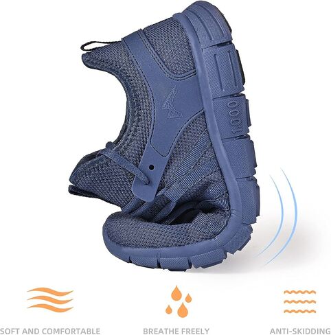 AOE Women's Fashion Slip-On Walking Running Tennis Shoes | Ultra Lightweight Mesh Breathable Non Slip Athletic Workout Gym Sneakers in Saudi Arabia