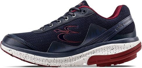 Gravity Defyer Men's GDEFY Mighty Walk Athletic Sneakers 11 W US - VersoShock Proven Performance Walking Shoes Blue, Red in Kuwait