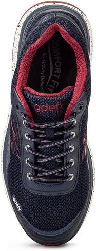 Gravity Defyer Men's GDEFY Mighty Walk Athletic Sneakers 11 W US - VersoShock Proven Performance Walking Shoes Blue, Red in Kuwait