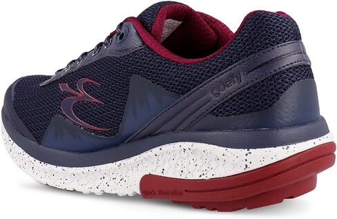 Gravity Defyer Men's GDEFY Mighty Walk Athletic Sneakers 11 W US - VersoShock Proven Performance Walking Shoes Blue, Red in Kuwait