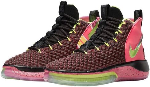Nike Mens AlphaDunk Workout Fitness Basketball Shoes Pink 9.5 Medium (D) in Saudi Arabia