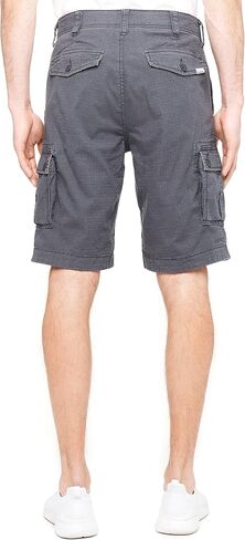 Caution Ripstop Day Hiker Short | Men's Cargo Shorts with 11" Inseam, 6 Pockets, and Zipper Front in Saudi Arabia