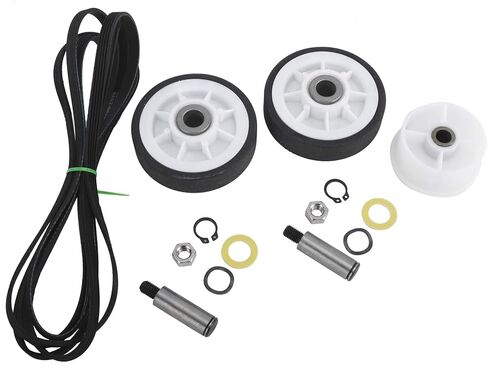 مجموعة إصلاح مجفف AuInn، مجموعة أسطوانة طبل المجفف، بكرة تباطؤ المجفف 6-3700340 وأسطوانة مجفف 303373K وحزام طبل المحرك 6602-001655، قطع غيار طقم إصلاح المجفف in Kuwait