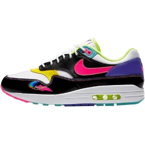 Nike Air Max 1 Black/Hyper Pink-Opti Yellow Mens Cz7920 001 - Size in Kuwait