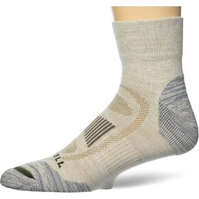 جوارب Merrell للرجال والنساء من الصوف المبطن للمشي لمسافات طويلة - شريط دعم قوس للجنسين وشبكة مسامية in Kuwait