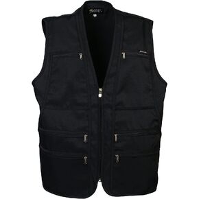 Beat The World Men's 9 Pockets Work Utility Vest Military Photo Safari Travel Vest Workwear Jacket in Kuwait