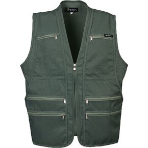 Beat The World Men's 9 Pockets Work Utility Vest Military Photo Safari Travel Vest Workwear Jacket in Kuwait