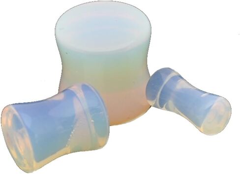 Opalite Stone Plugs - Sold As a Pair in Saudi Arabia