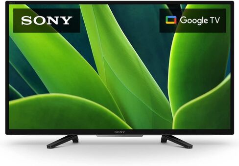 Sony KD32W830K 32-inch W830K HD LED HDR TV with Google TV 2022 Deco Home 60W 2.0 Channel Soundbar, 19"-45" TV Wall Mount Bracket Bundle and 6-Outlet Surge Adapter in Saudi Arabia