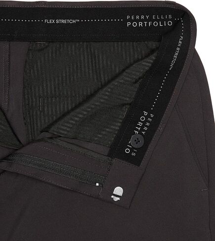 Perry Ellis Men's Very Slim Fit Solid Tech Portfolio Dress Pants (Waist Size 28 - 38 Big & Tall) in Saudi Arabia