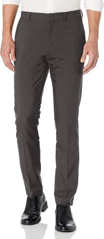 Perry Ellis Men's Very Slim Fit Solid Tech Portfolio Dress Pants (Waist Size 28 - 38 Big & Tall) in Saudi Arabia