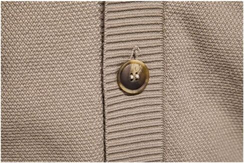 Men Cotton Casual Warm Cardigan Solid Color V-Neck Single Breasted Cardigans Winter Sweater Pocket in Saudi Arabia