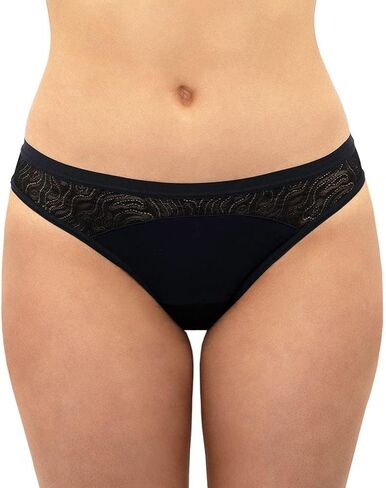 سالت ملابس داخلية قابلة لإعادة الاستخدام - مريحة ورفيعة وتبقيك جافًا من جميع التسربات (ثونج دانتيل) in Kuwait