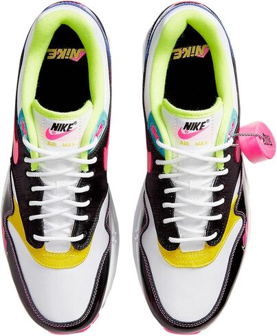 Nike Air Max 1 Black/Hyper Pink-Opti Yellow Mens Cz7920 001 - Size in Kuwait