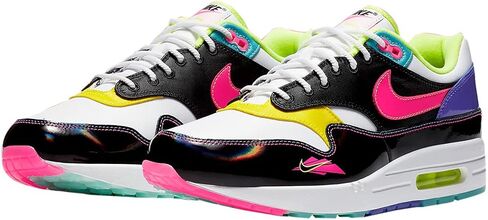Nike Air Max 1 Black/Hyper Pink-Opti Yellow Mens Cz7920 001 - Size in Kuwait