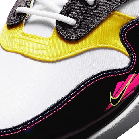 Nike Air Max 1 Black/Hyper Pink-Opti Yellow Mens Cz7920 001 - Size in Kuwait