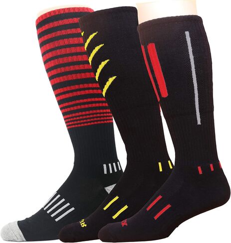 MOXY Socks 3-Pack Premium Deadlift Full-Cushion Fitness Knee-High Socks in Saudi Arabia