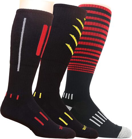 MOXY Socks 3-Pack Premium Deadlift Full-Cushion Fitness Knee-High Socks in Saudi Arabia