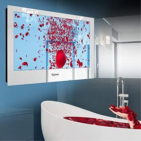 Sylvox 24-inch Waterproof TV, Full-HD, Magic Mirror Bathroom TV, Suitable for Bathrooms,Business Hotels,Saunas in Kuwait