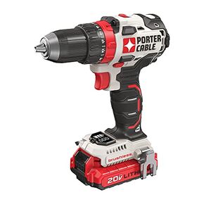PORTER-CABLE 20V MAX* Cordless Drill / Driver Kit, 1/2-Inch (PCCK607LB) in Kuwait