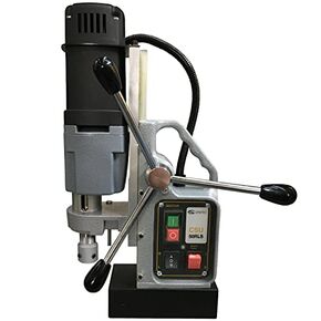 CS Unitec | CSU 50RLS Portable Magnetic Drill Press | 1150W 2-speed Benchtop Power Drill Machine w/up to 2" Diameter, 5-1/4" Depth of Cut | Reversible- Tap to 15/16" Diameter in Kuwait