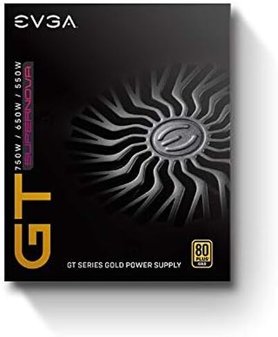 EVGA 650 G5, 80 Plus Gold 650W, Fully Modular, ECO Mode with Fdb Fan, 100% Japanese Capacitors, 10 Year Warranty, Compact 150mm Size, Power Supply 220-G5-0650-X1 in Saudi Arabia