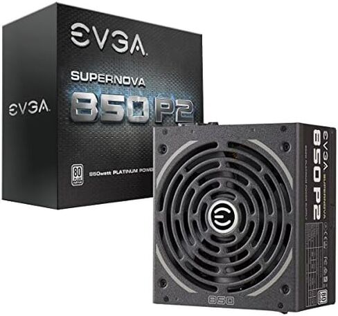 EVGA Supernova 1600 P2 80+ Platinum، وضع ECO بقدرة 1600 واط، وحدات NVIDIA SLI بالكامل وCrossfire جاهز لإمداد الطاقة لمدة 10 سنوات 220-P2-1600-X1 in Kuwait