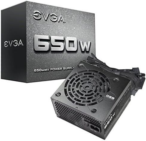 EVGA 100-N1-0400-L1, 400 N1, 400W, 2 Year Warranty, Power Supply 100-N1-0400-L1 & Cooler Master MasterBox Q300L Micro-ATX Tower with Magnetic Design Dust Filter, Black in Saudi Arabia