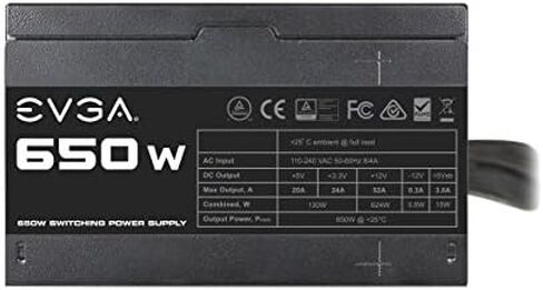 EVGA 100-N1-0400-L1, 400 N1, 400W, 2 Year Warranty, Power Supply 100-N1-0400-L1 & Cooler Master MasterBox Q300L Micro-ATX Tower with Magnetic Design Dust Filter, Black in Saudi Arabia