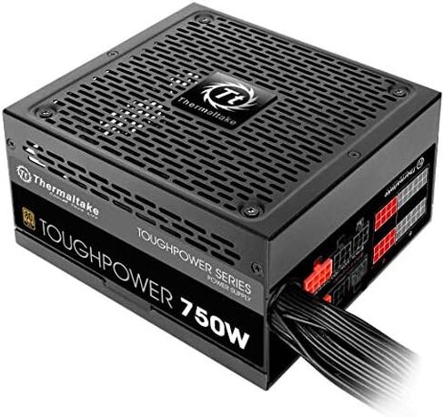 Thermaltake Toughpower GF A3 1200W، موصلات True 600W 12VHPWR على سلسلة PSU وNVIDIA RTX 40، ATX 3.0/PCI-E 5.0، 80+ ذهبي، مزود طاقة جاهز SLI/Crossfire، PS-TPD-1200FNFAGU-L، ضمان لمدة 10 سنوات in Kuwait